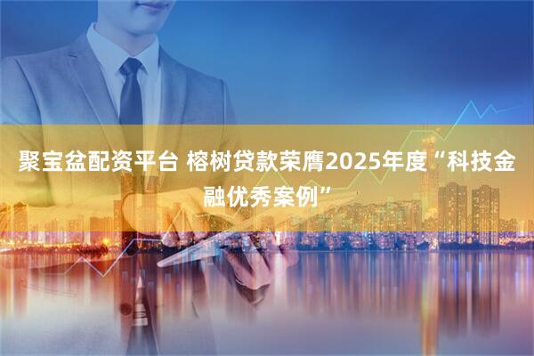 聚宝盆配资平台 榕树贷款荣膺2025年度“科技金融优秀案例”